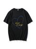 3 X 3 Tee Heart By Heart Joe Jonas T-Shirt Summer Short Sleeve Male Tshirt Singer Graphic Printing T Shirt Cotton O-Neck Men