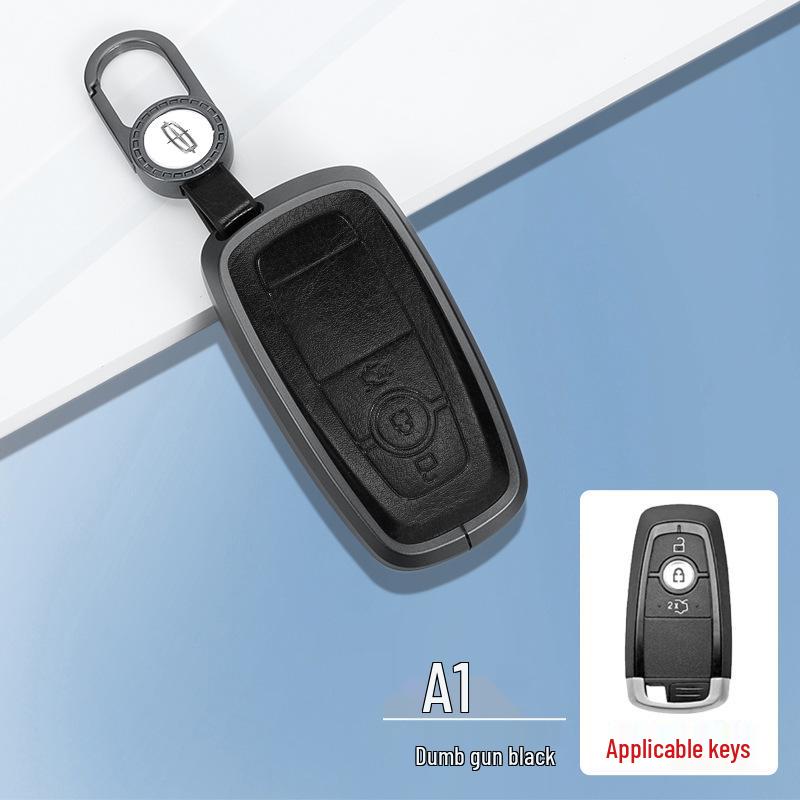 Защитный чехол для ключа премиум-класса для моделей Lincoln MKC, MKZ, MKX 2014-2017 годов - Дизайн унисекс