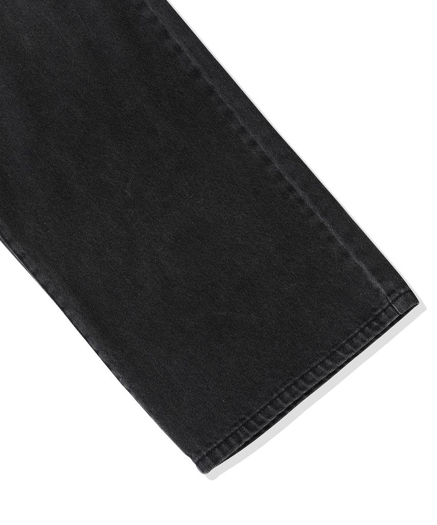 CGP Wide Fit Summer Denim Pants - Washed Black