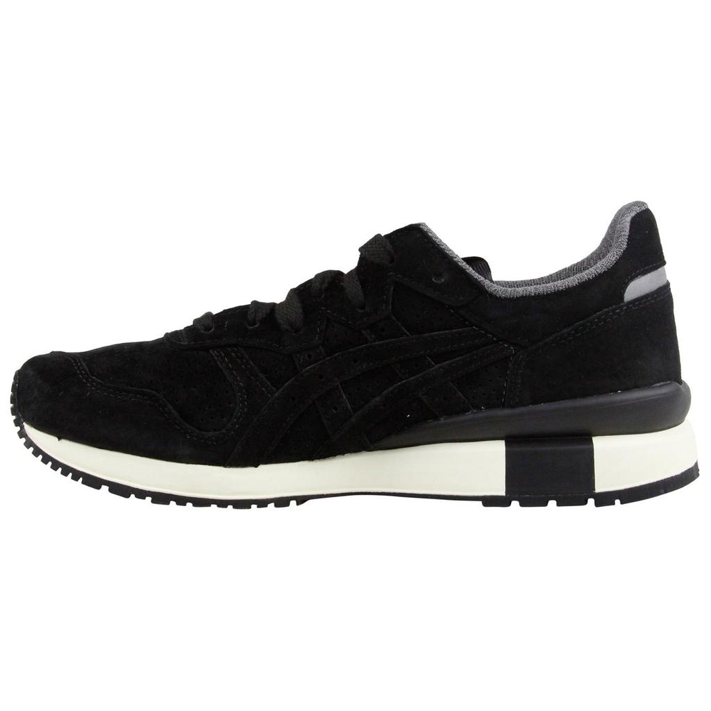 ONITSUKA TIGER Ally Leather Comfortable Versatile Non-Slip Durable Low-Top Casual Shoes Unisex Sneaker Black D701L-9090