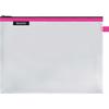 Travel Pouch - Leitz - WOW - Water-Resistant - Transparent - Large A4 - Pink