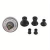 Universal Valve Lapping Tool Attachment With 5 Suction Plates for Auto Motorcycle ATV Small Engine Valves