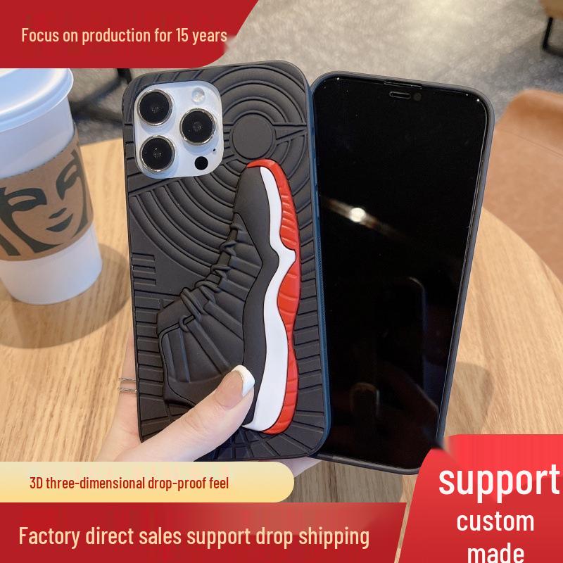 Модный 3D силиконовый чехол-кроссовок для iPhone 11/13 Pro Max