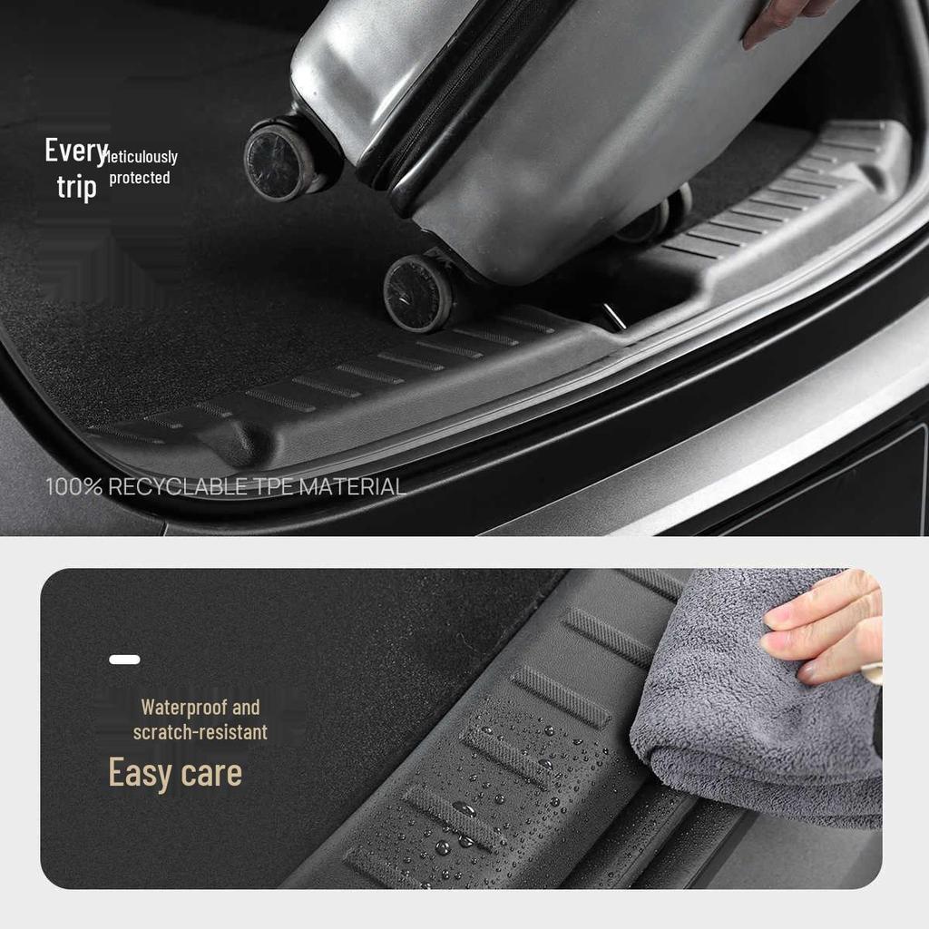 Anti-Scratch Tailgate Sill Strip for Tesla Model 3/Y Interior