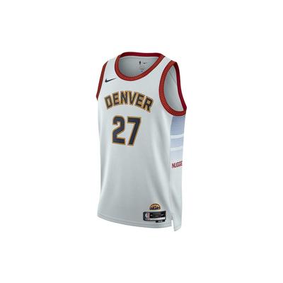 Баскетбольная майка NBA Quick-Dry Printed City Edition, жилет SW Fan Version 2022-23, сезон, Nuggets Murray 27, унисекс, светло-серый DO9591-043