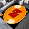 Dragon Ball Z Logo Carpet Rug For Living Room Bedroom Home Sofa Decoration Kids Play Nonslip Floor Mat