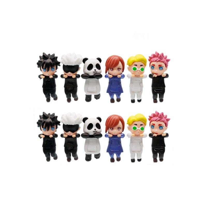 Новые Аниме Jujutsu Kaisen Годжо Сатору Итадори Юдзи Фигурки Действия Папа Кукла ПВХ Модель Коллекция Украшение Игрушка Подарок
