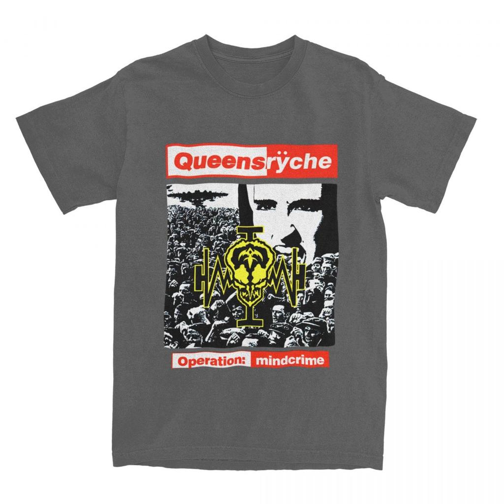Queensryche Operation Mindcrime для мужчин женщин футболки мерч уникальная футболка футболка 100% хлопок уникальная одежда