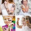 10 Sheets Kids Toy Gift Halloween Pumpkins Tattoo Sticker Temporary Fake Tattoo Arm Hands Body Waterdichte Tatouages