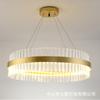 Современное освещение LED Crystal Lamp спальня гостиная потолочный подвесной светильник отель хрустальная люстра квартира золотые огни