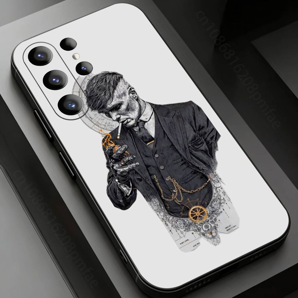 Крутой чехол для телефона P-Peaky B-Blinders для Samsung Galaxy S24,25,26,23 22,21,S20 Plus Ultra FE мягкие чехлы fundas