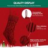 Christmas 18 Inches Large Size Cable Knitted Stocking Gifts & Decorations For Family Holiday Xmas Party