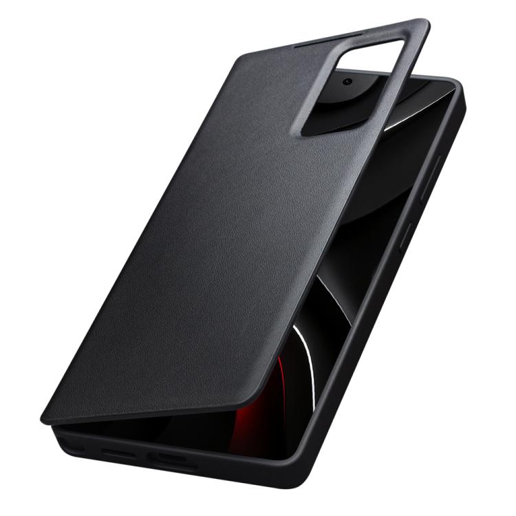 QIALINO Magnetic Genuine Leather Smart Sleep‑Wake Phone Case For Samsung Galaxy S26+ 5G