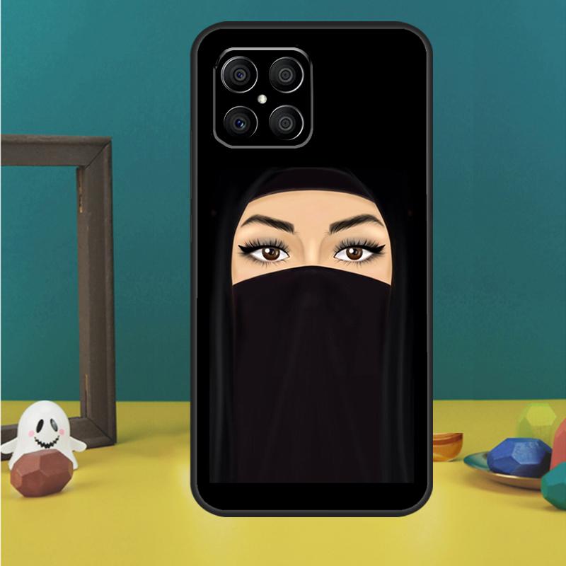 Мусульманский Исламский Арабский Хиджаб Чехол для Девочки Для Honor 200 Lite Magic 7 6 5 Pro Honor X9c X9b X9a X8b X8a X8 X9 50 70 90 Lite Чехол