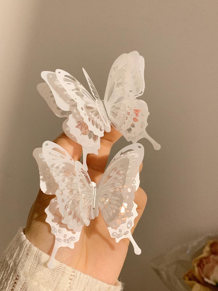 Butterfly Super Immortal Новая китайская бабочка Стереоскопическая Высококлассная Уникальный дизайн темперамент Заколка для волос