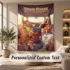 Tapestry Custom Name Text, Wall Hanging Tapestry Home Room DecorScooby-Doo