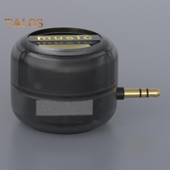 Мини-портативный динамик 3,5 мм AUX аудиоинтерфейс перезаряжаемый Plug-Play универсальный линейный динамик для смартфона с четким басом