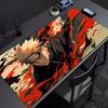 Mouse Pad Office Naruto Uzumaki Gamer PC Computer HD Print Desk mat Keyboard Anime Gaming Accessories Edge White Mousepad Carpet
