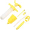 Efficient, Reliable, and Top-Quality Yellow Hydraulic Mountain Bike Disc Brake Bleed Kit - Complete Oil Bleeding Tool for Cyclis