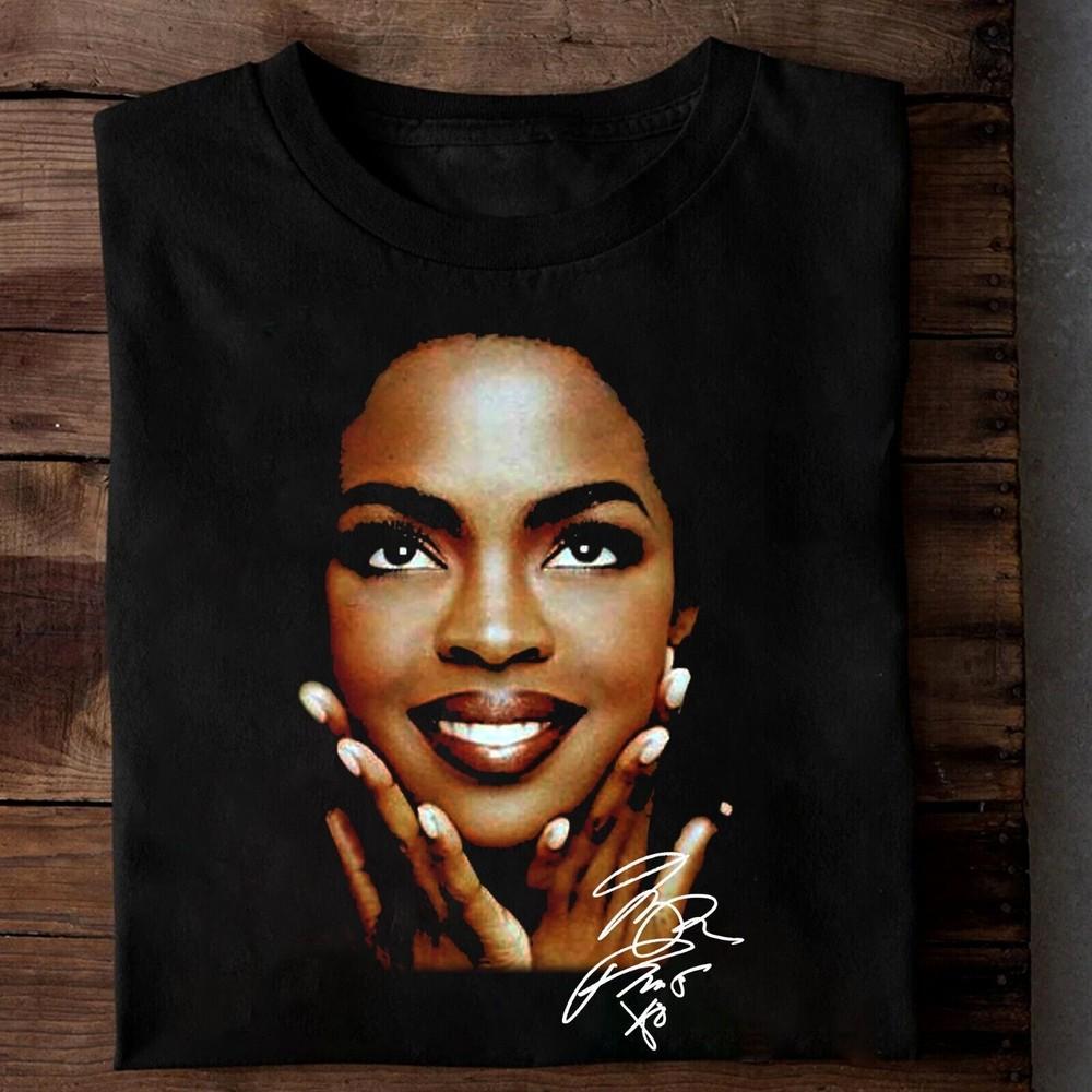 Lauryn Hill Face Signature Gift For Fans Men S-235XL T-Shirt Unisex T-Shirt