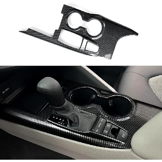 Car Air Vent Frame Center AC Trim Carbon Color ABS Decal Sticker Compatible With 8Th Gen Toyota Camry XV70 Accessories - For -2024 ONLY