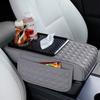 with Cup Holder Tissue Box Armrest Pad Height Increasing Car Organizer  for Car Universal