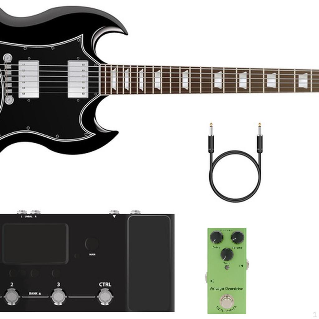 Педаль эффектов для электрогитары, Портативная, Мини, Аксессуары для музыкальных инструментов, для