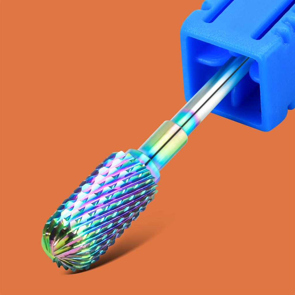 Твердосплавные вольфрамовые насадки для ногтей, фрезы, электрические сверла для ногтей, инструменты для очистки кутикулы для педикюра, маникюрные буферы, дрель