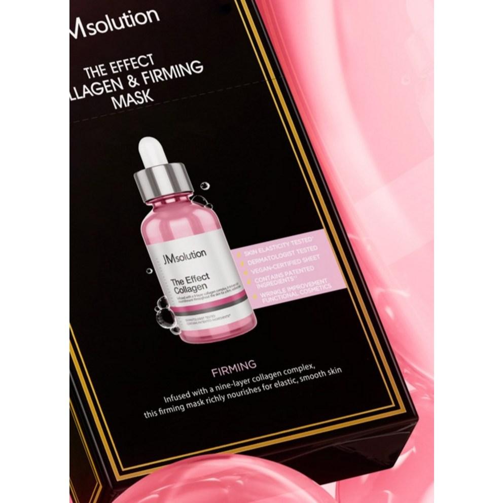 JM Solution The Effect Маска-патч с коллагеном и подтягивающая, 10 шт.