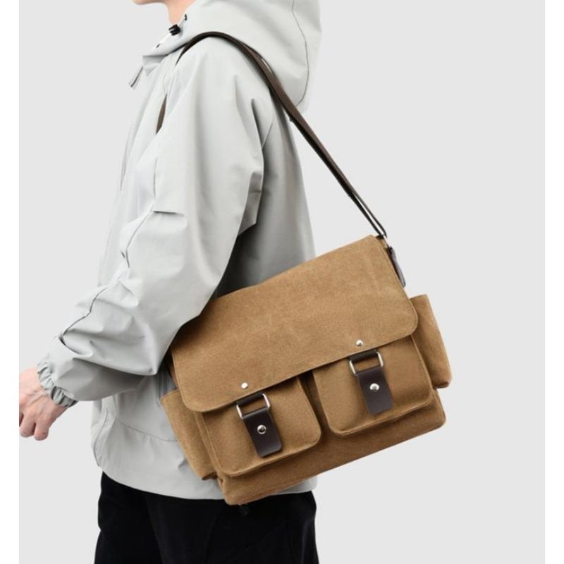 Брендовые мужские сумки через плечо, мужские холщовые сумки на плечо, сумки-мессенджеры для мальчиков, мужские сумки для путешествий, повседневная большая сумка серого цвета