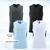 Men's Quick-Dry Sleeveless Basketball Top - Ice Silk Fitness Vest for Running and Training