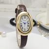 Brand Women Oval Dial Small Watch Fashion Adjustable Steel Strap Quartz Wristwatch Relogio Feminino Gifts Dropshipping