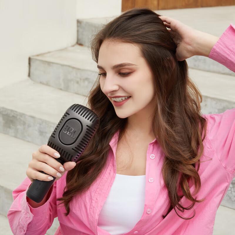 JBL KMC650U Wireless Bluetooth KTV Microphone & Speaker CN plug (adapter included) (CN version)