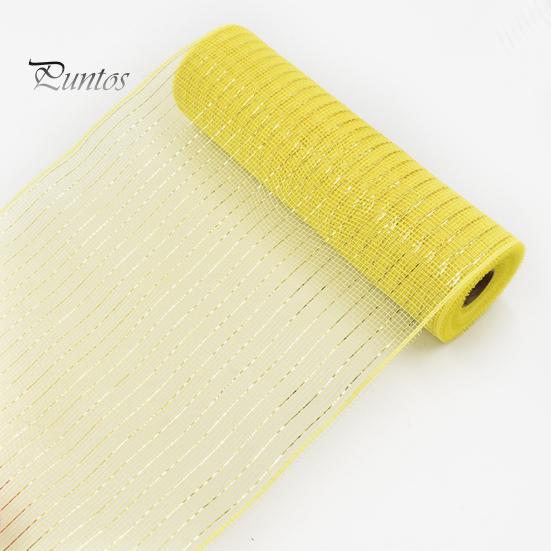 Декоративная сетчатая лента «сделай сам», венок ярких цветов, широко используемая сетчатая лента для рождественской елки, украшение в виде гирлянды