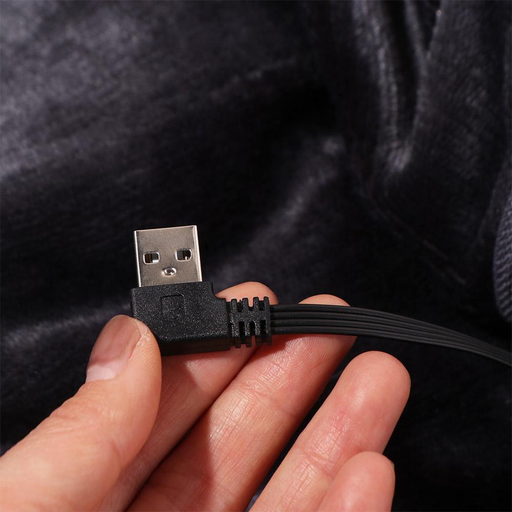 3 уровня нагрева USB Греющая накидка Коралловый бархат Греющий коврик Плед Греющее одеяло Для домашнего использования