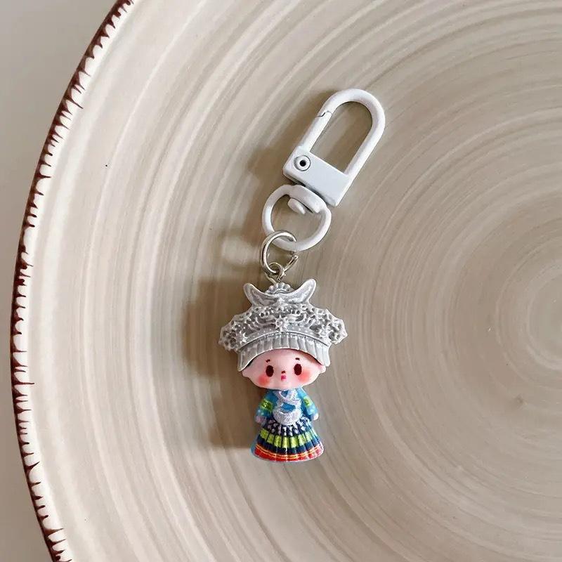Милые этнические стильные подвески для девочек из смолы брелок подвески трендовый брелок для сумки подвески аксессуары