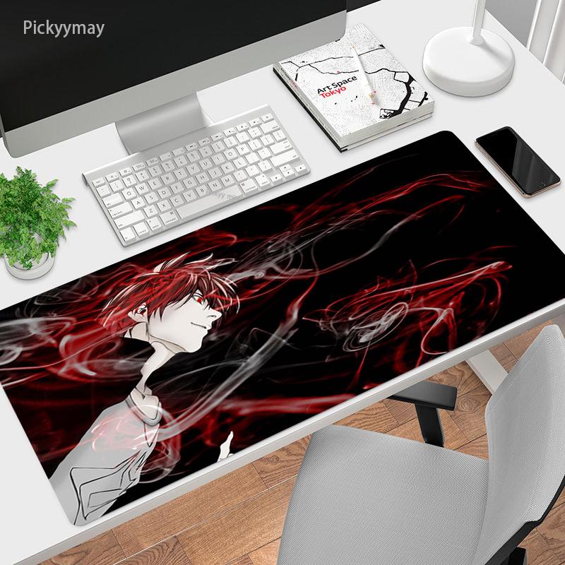 Мм XXL игровой коврик для мыши Death Note большой резиновый геймерский настольный ковер аниме компьютерный коврик для мыши ПК клавиатура настольные игровые коврики