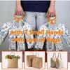 Grocery Bag Carrier with Plastic Storage Box, 2 Pack Grocery Bag Holder for Plastic Bags, Holds 100lbs, Heavy Duty Carry Handle, Comfortable Grip to