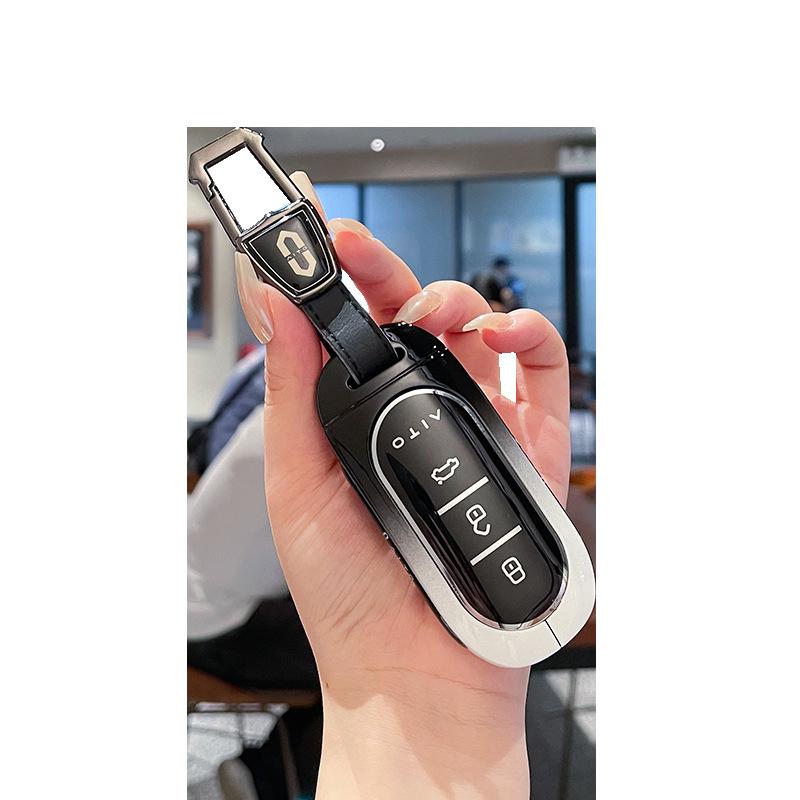 Чехол для ключей AITO M9: Металлическая пряжка для электросамоката AITO Huawei M9 с увеличенным запасом хода