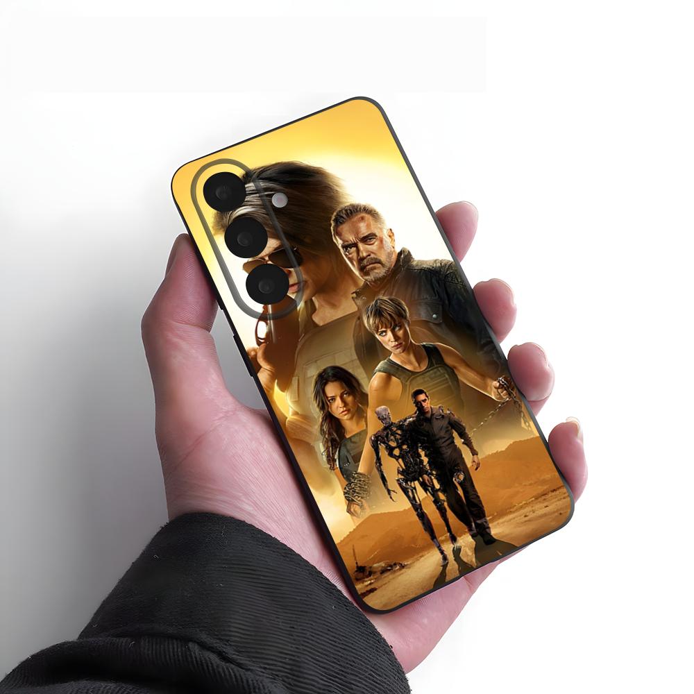 Чехол для телефона с изображением фильма «Терминатор» для Samsung S26 S25 Plus S20 S20 Plus S22 Ultra S23 FE S21 Plus S21 Ultra Мягкий чехол