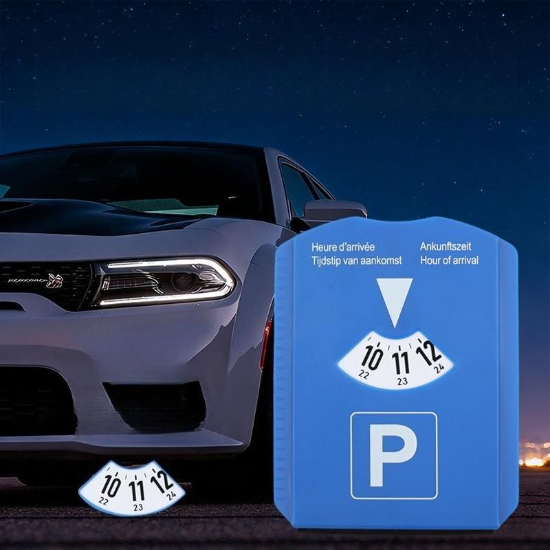 1PC Snowplow Car Multifunctional Plastic Parking Sign, Temporary Parking Timer Telephone Sign Ice Scraper, Holiday Gift