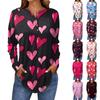 Футболки для женщин, осенние повседневные рубашки с длинным рукавом на пуговицах, толстовки с винтажным графическим принтом, топ-пуловер