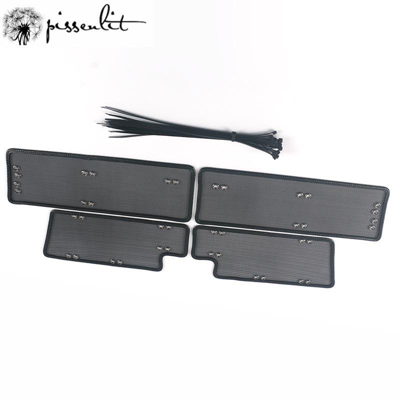 For Volkswagen Passat 2017-2024 Insect Net Sequin Racing Grills Water Tank Protective Net Cover Panel Accessories