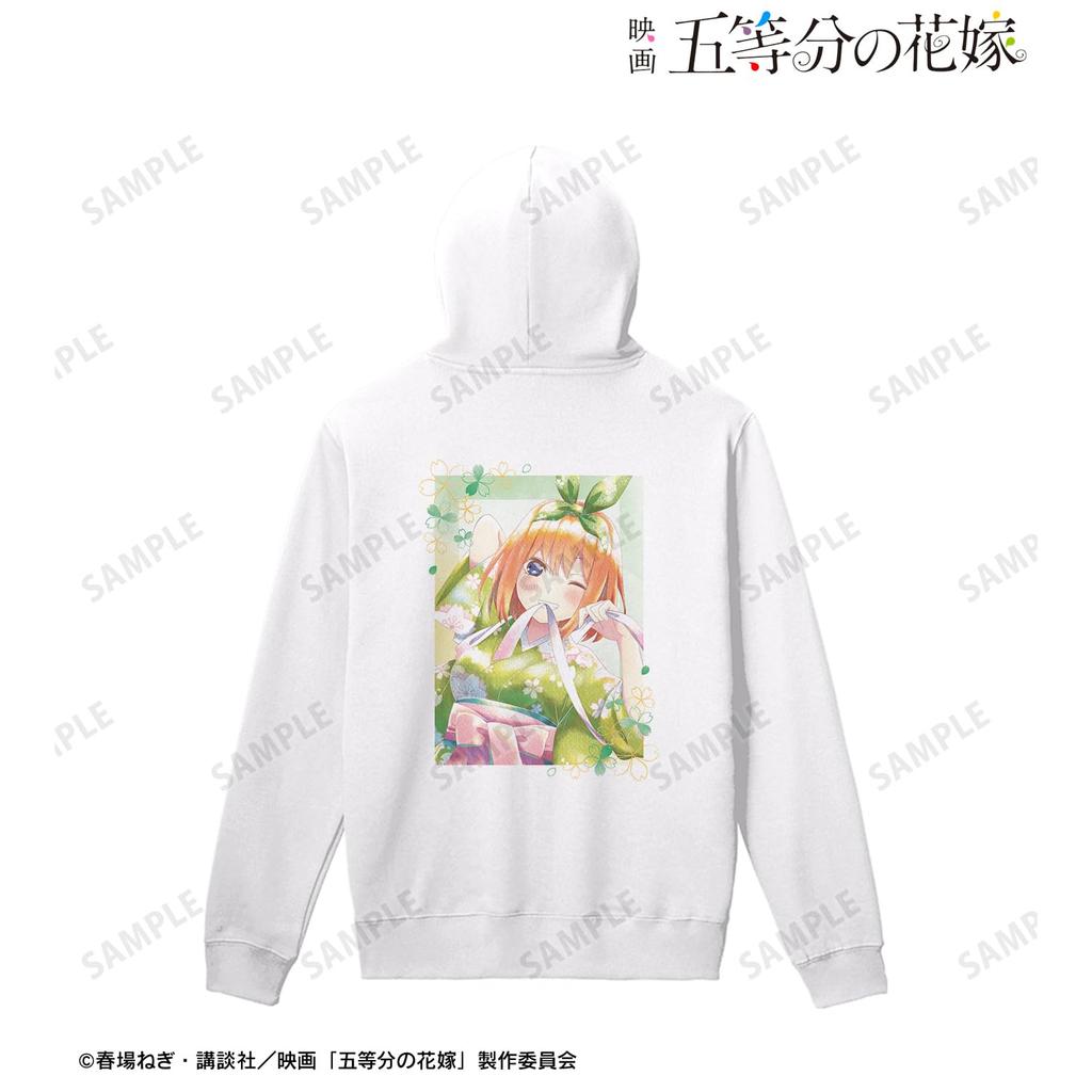 Quintessential Movie Original Nakano Sakura Japanese Style Ani Art Aqua Label Back Print Zip Size M "The Quintuplets" Illustration Yotsuba, Ver.