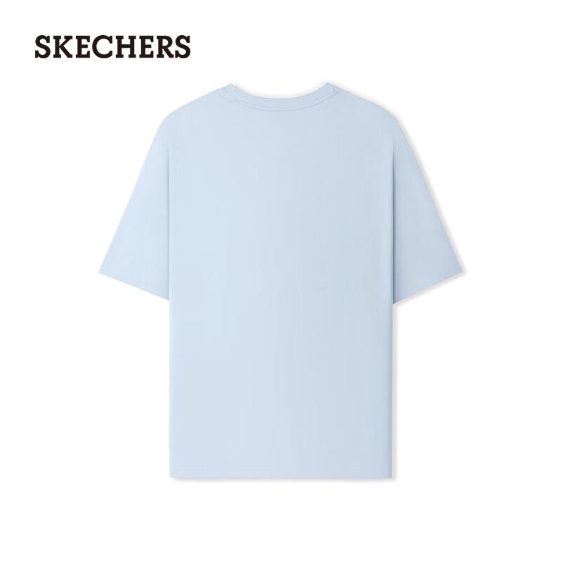 Skechers Унисекс хлопковая футболка с коротким рукавом L226U068