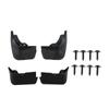 4PCS Car Mud Flaps Guards Front Rear Maintenance with Screws Replacement for Citroen C5 2013?2016
