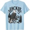 Fly High Jackie, Jackie and Shadow Bald Eagle for Men Women T-Shirt