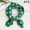 56Cm Ladies Headband Cotton Linen Square Scarf Korean College Girls  Elegant Neck Scarves Sun Protection Headscarf
