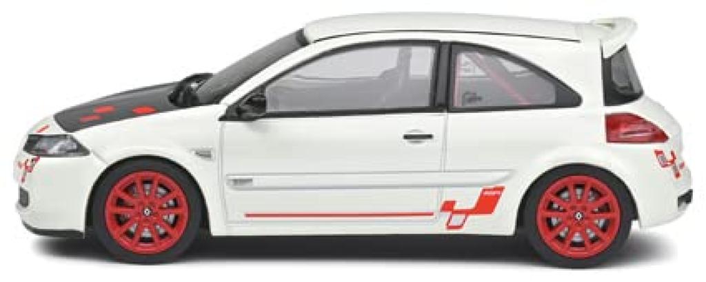 SOLID Модель автомобиля Renault Megane R26R, литая миниатюра, S4310201, 1/43 (белый)