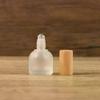 1 шт. 10 мл Стеклянный роллер для духов, Мини-контейнеры для эфирных масел, Пустой флакон для образцов, Дорожные флаконы для многоразового использования